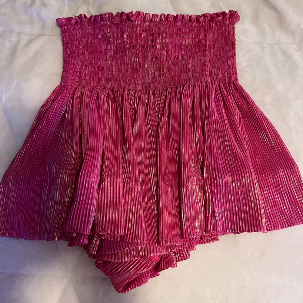 Pink queen of sparkles skirt xs